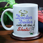 Calls the Shots Doctor Coffee Mug